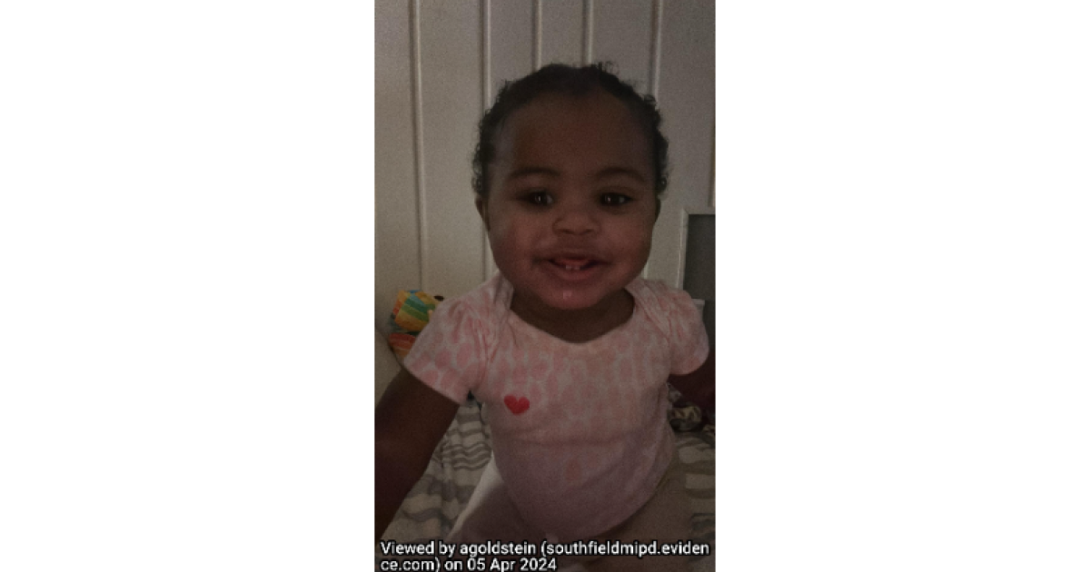 Southfield Police searching for 10-month-old girl and her father - Vimarsana News