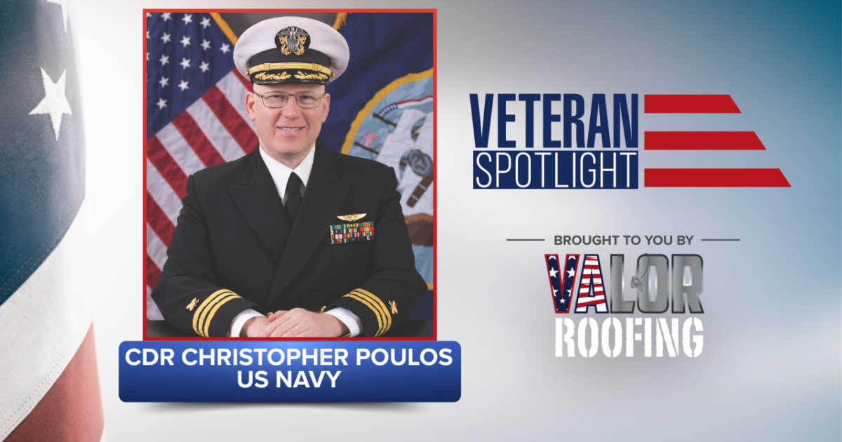Veteran Spotlight: Commander Christopher Poulos