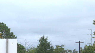 Storm clouds in Hampton