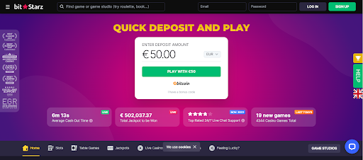 BitStarz Quick Deposit.png