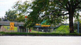 Site of fatal crash on Century Avenue SW