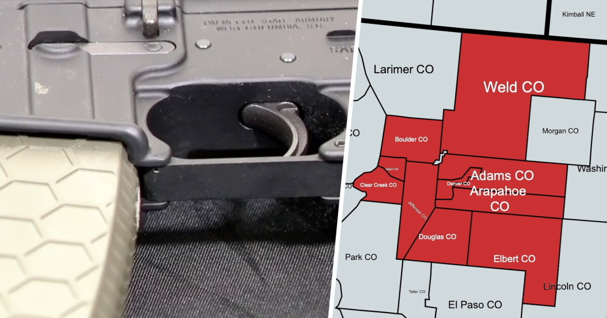 Denver-area sheriffs comply with Colorado's new semi-automatic gun law despite opposition