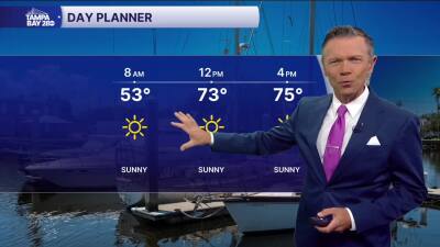 Forecast: Highs in the mid-70s