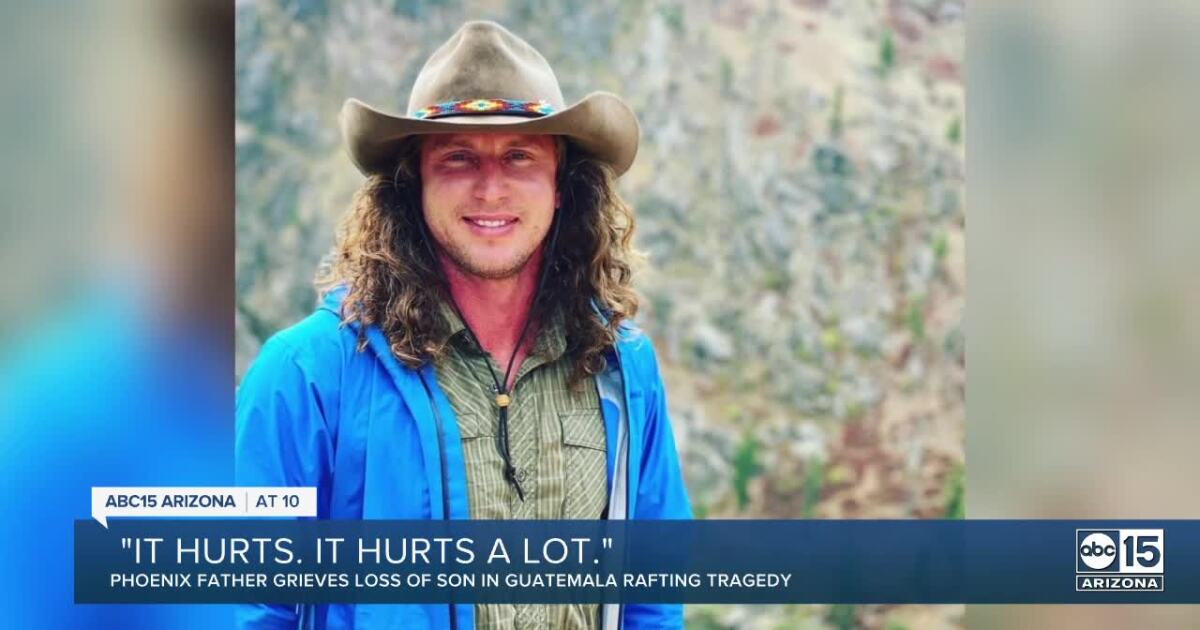 Padre de Phoenix pierde a su hijo en tragedia de rafting en Guatemala Padre de Phoenix pierde a su hijo en tragedia de rafting en Guatemala