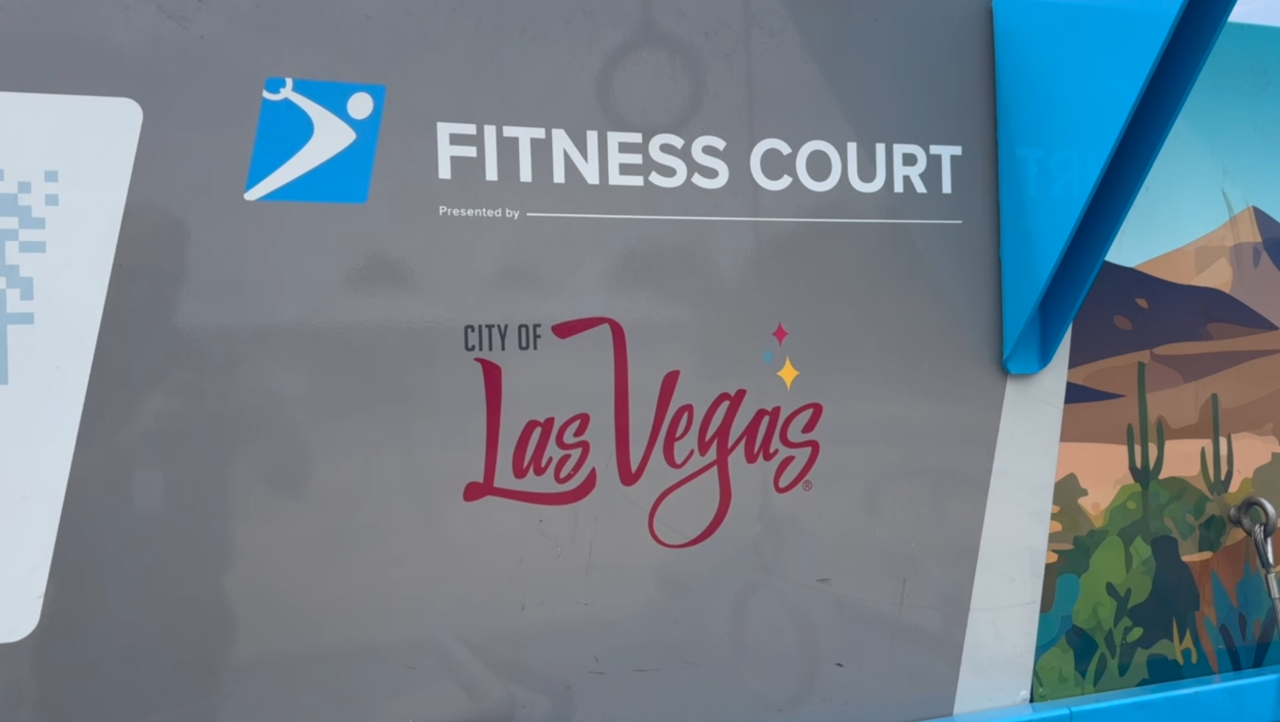 New outdoor gym comes to two Las Vegas parks, including northwest valley