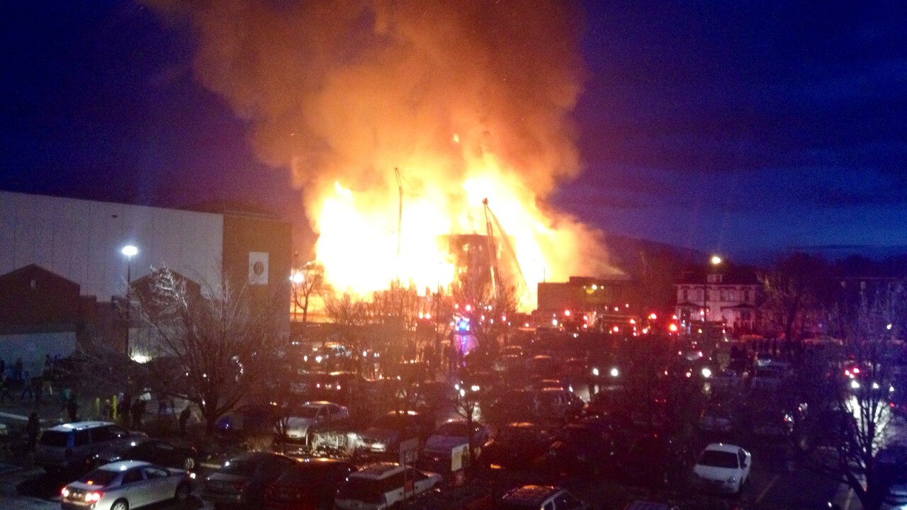 Photo gallery: 4-alarm fire visible from all around the Salt Lake Valley