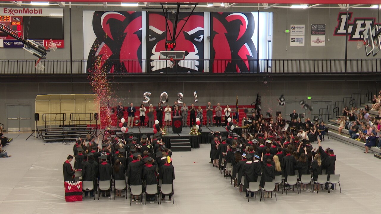 'Something to be proud of': First class graduates from Lockwood High School 