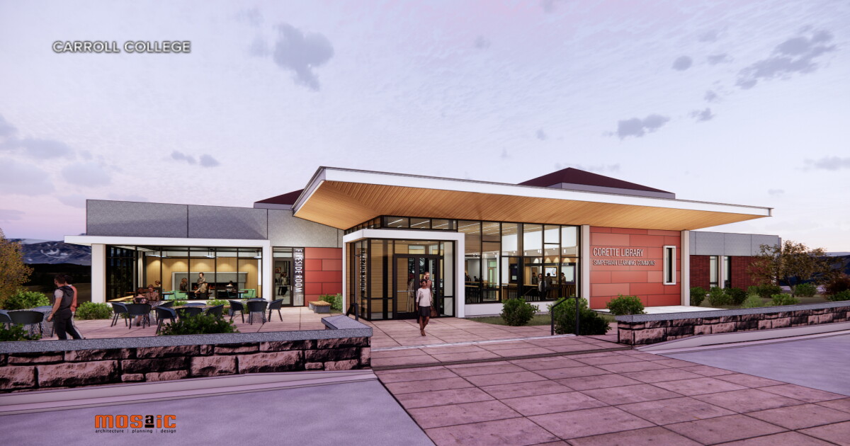 Corette Library & Simperman Learning Commons currently under remodel - Vimarsana News