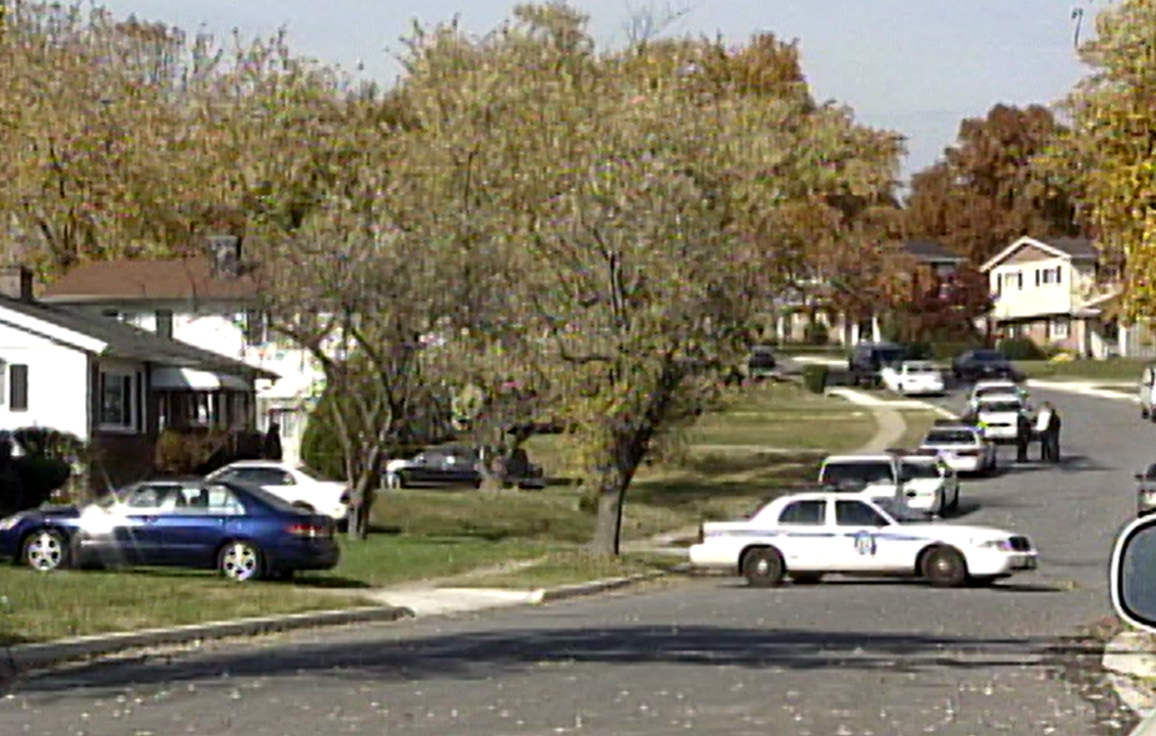 Police at scene where Tiona Smith's body was found