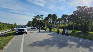 A motorcyclist was killed after a crash on Nov. 23, 2023, in Martin County. 