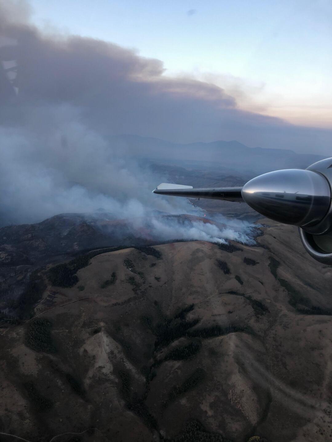 Badger Fire doubles overnight due to high winds 3