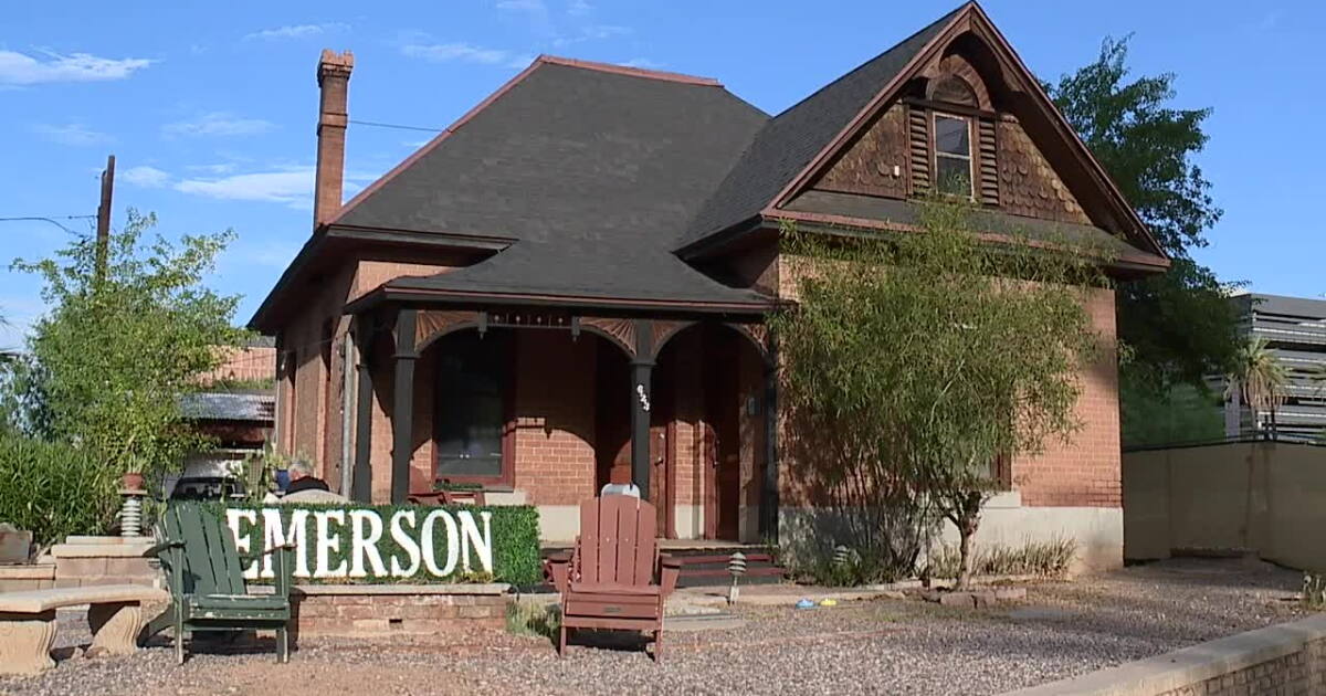The Louis Emerson House in downtown Phoenix