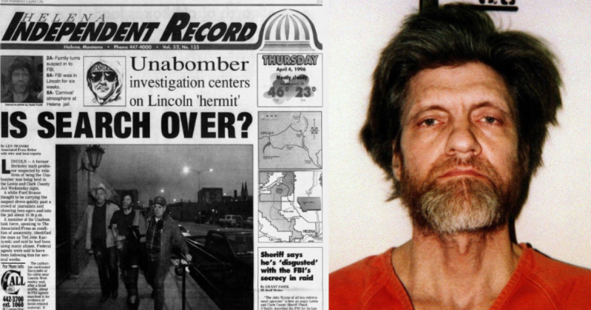 Ted Kaczynski still holds Montana's - and the nation's - Vimarsana News