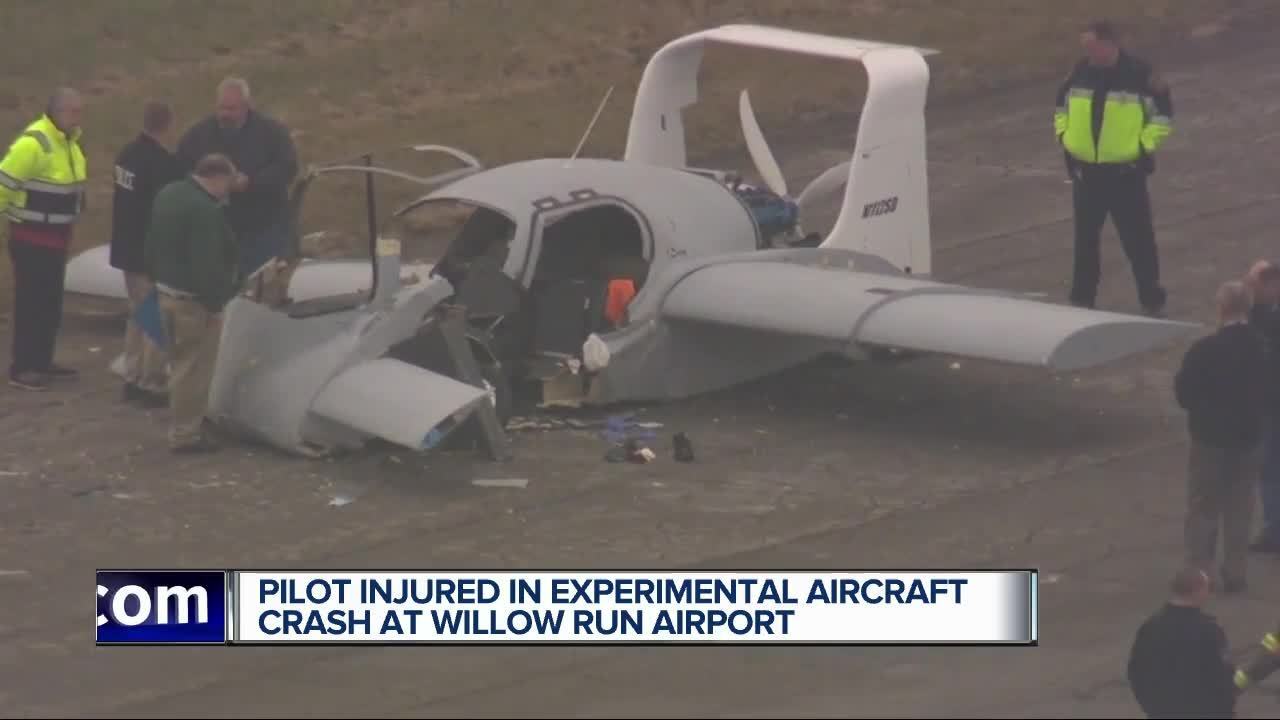 Founder Of Detroit Flying Cars Involved In Crash At Willow Run Airport