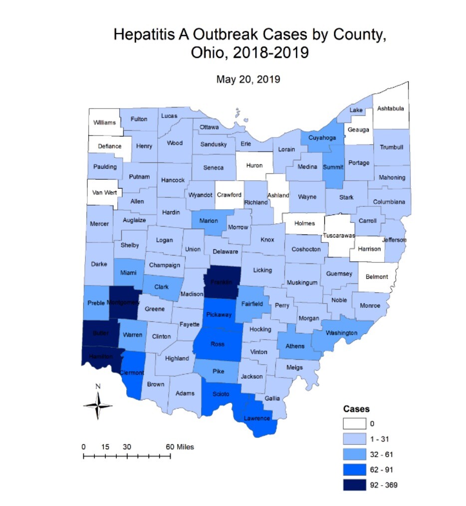 ODH data as of May 20, 2019