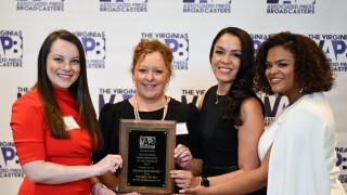 WTVR-TV wins coveted Outstanding News Operation of the Virginias award 
