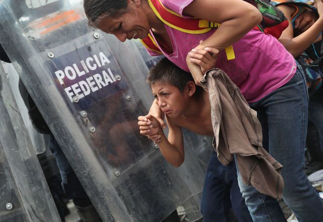 Migrant caravan: Scenes from the 2,000-mile journey thousands are making to get to the U.S. border