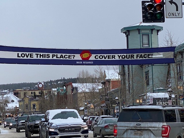 Breckenridge Mask Sign