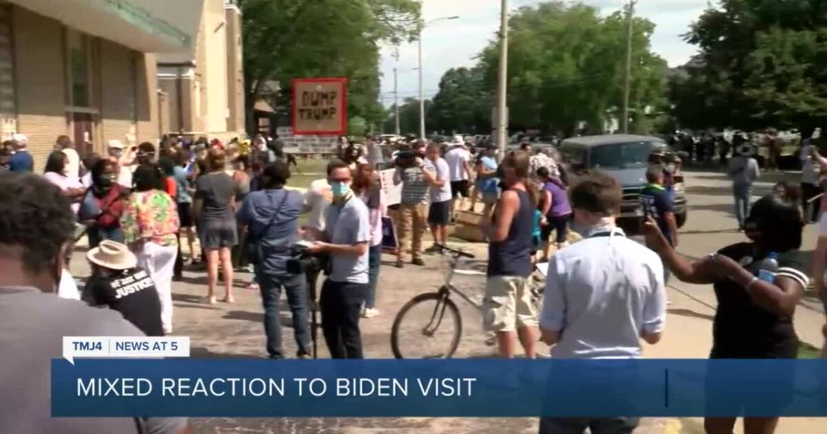 Kenosha Residents React To Joe Biden Visiting Kenosha This Community Needs Healing