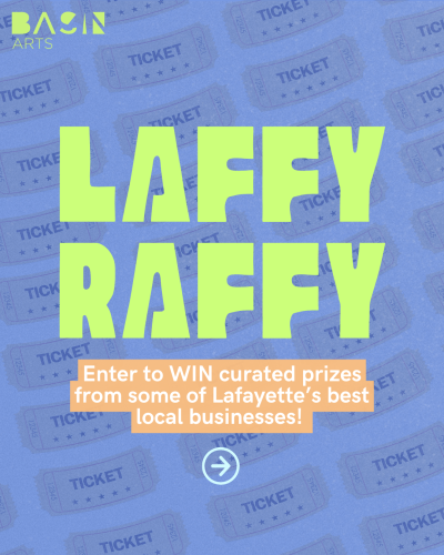 Basin Arts launches Laffy Raffy 2026