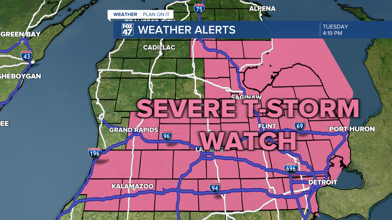 Severe Thunderstorm Watch 08-27-24 4 PM