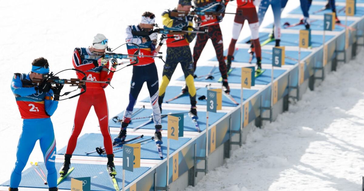 Team France captures gold in biathlon mixed relay, Italy takes silver