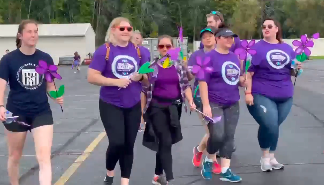 Saturday morning kicked off the return of the annual Alzheimer’s Association Walk to End Alzheimer’s.