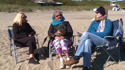 Florida Beach Cold Weather