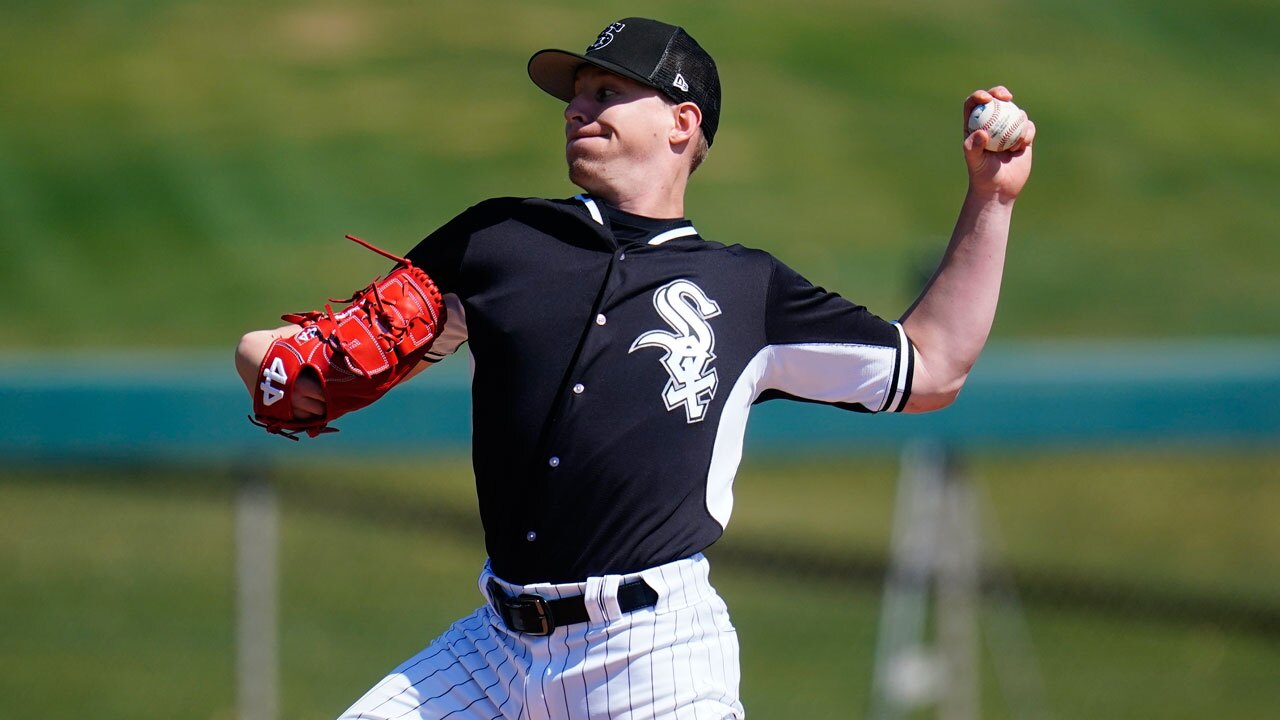 Chicago White Sox pitcher Hunter Schryver, March 10, 2022