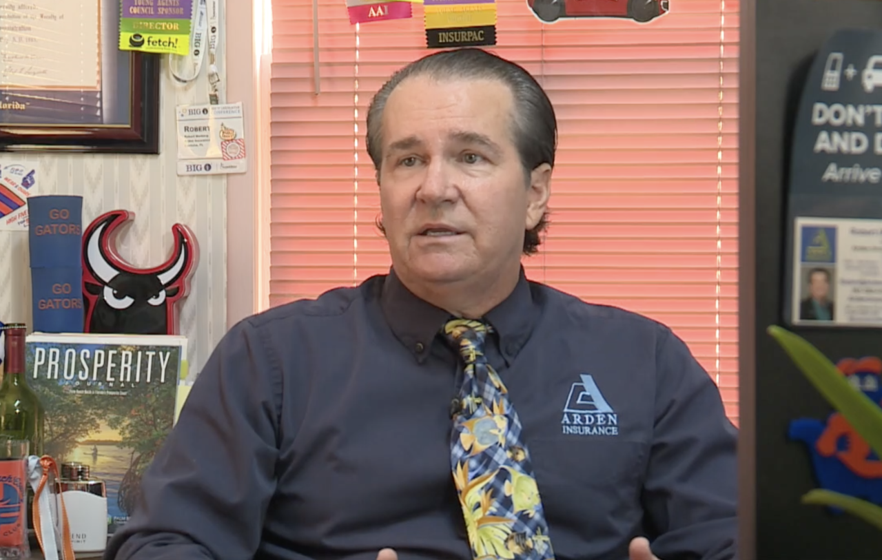 Robert Norberg of Arden Insurance in Lantana says there are several factors that go into determining a premium.png