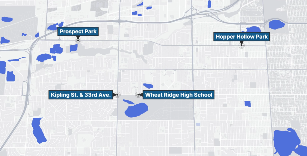 Wheat Ridge speed camera locations