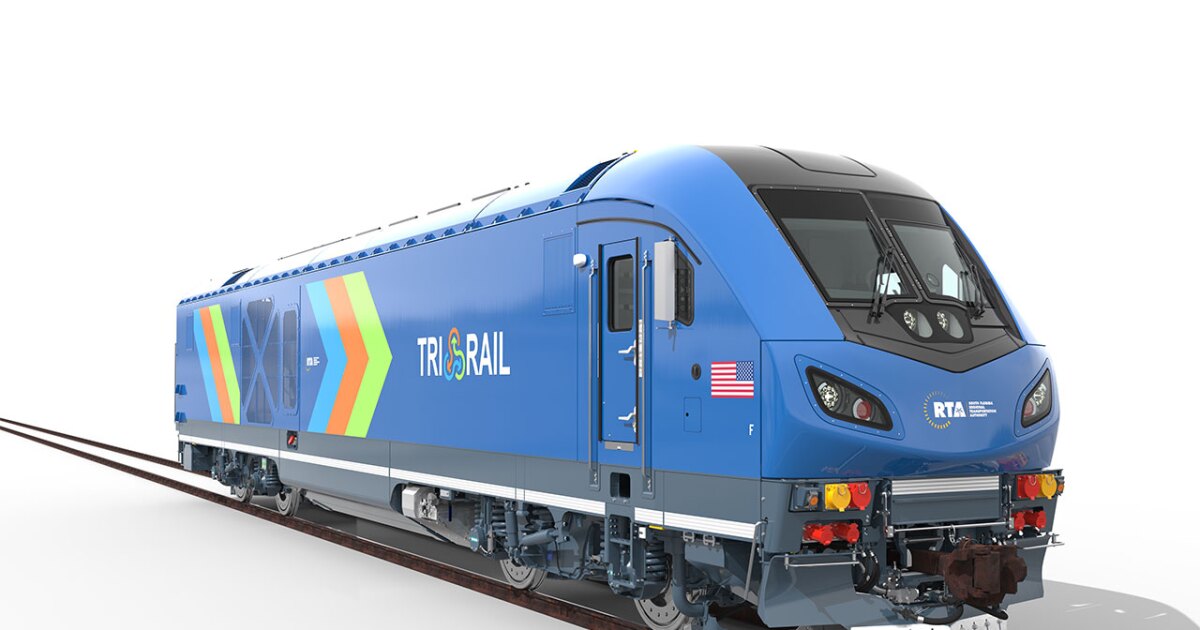 Tri-Rail orders 7 new locomotives, but commuters won't see them until 2029