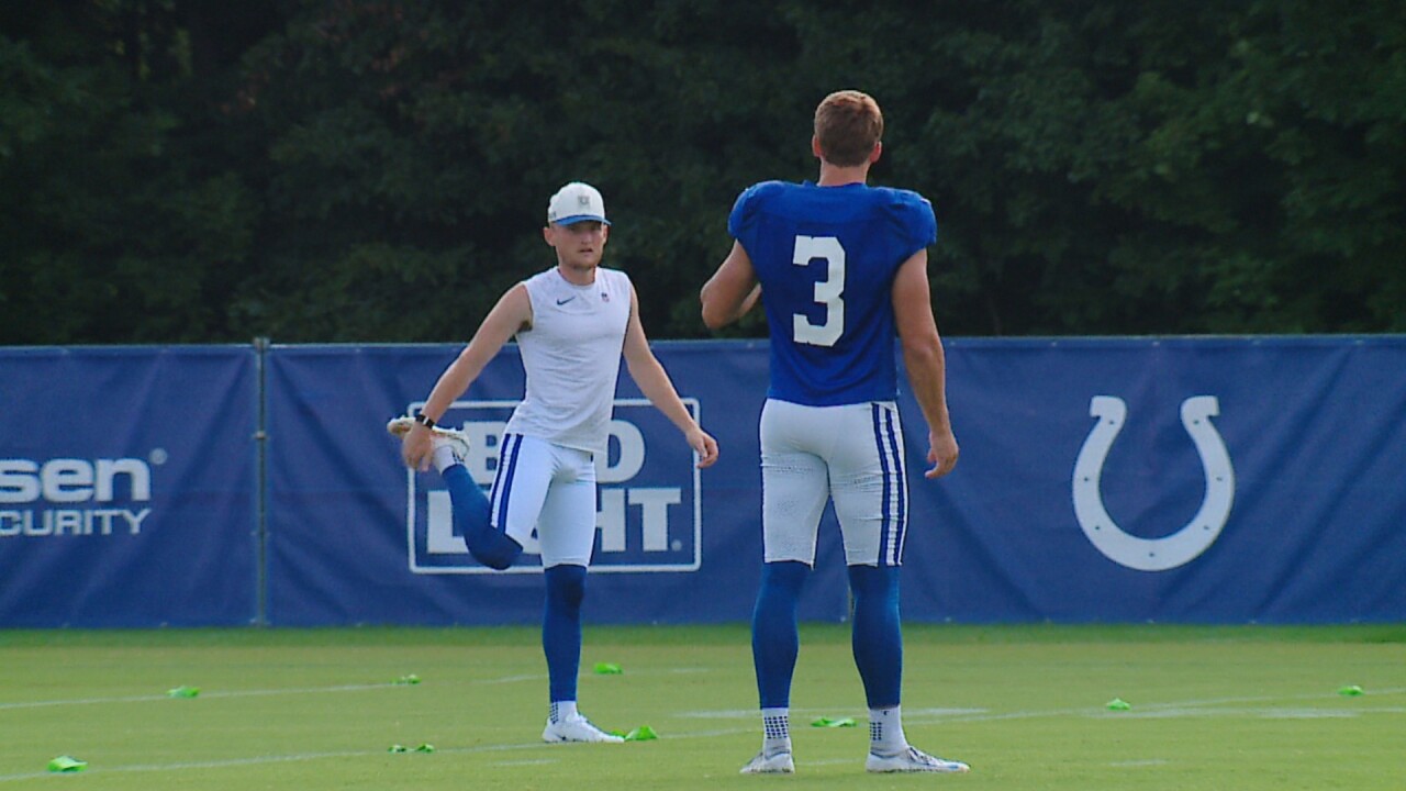 Blake Grupe, Spencer Shrader weigh in on Colts kicking competition