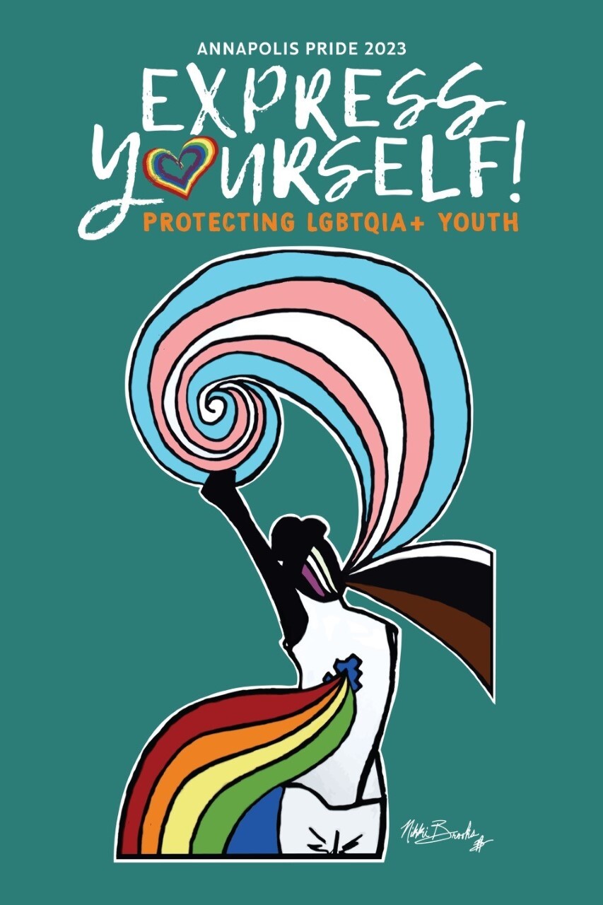 Annapolis Pride 2023 logo