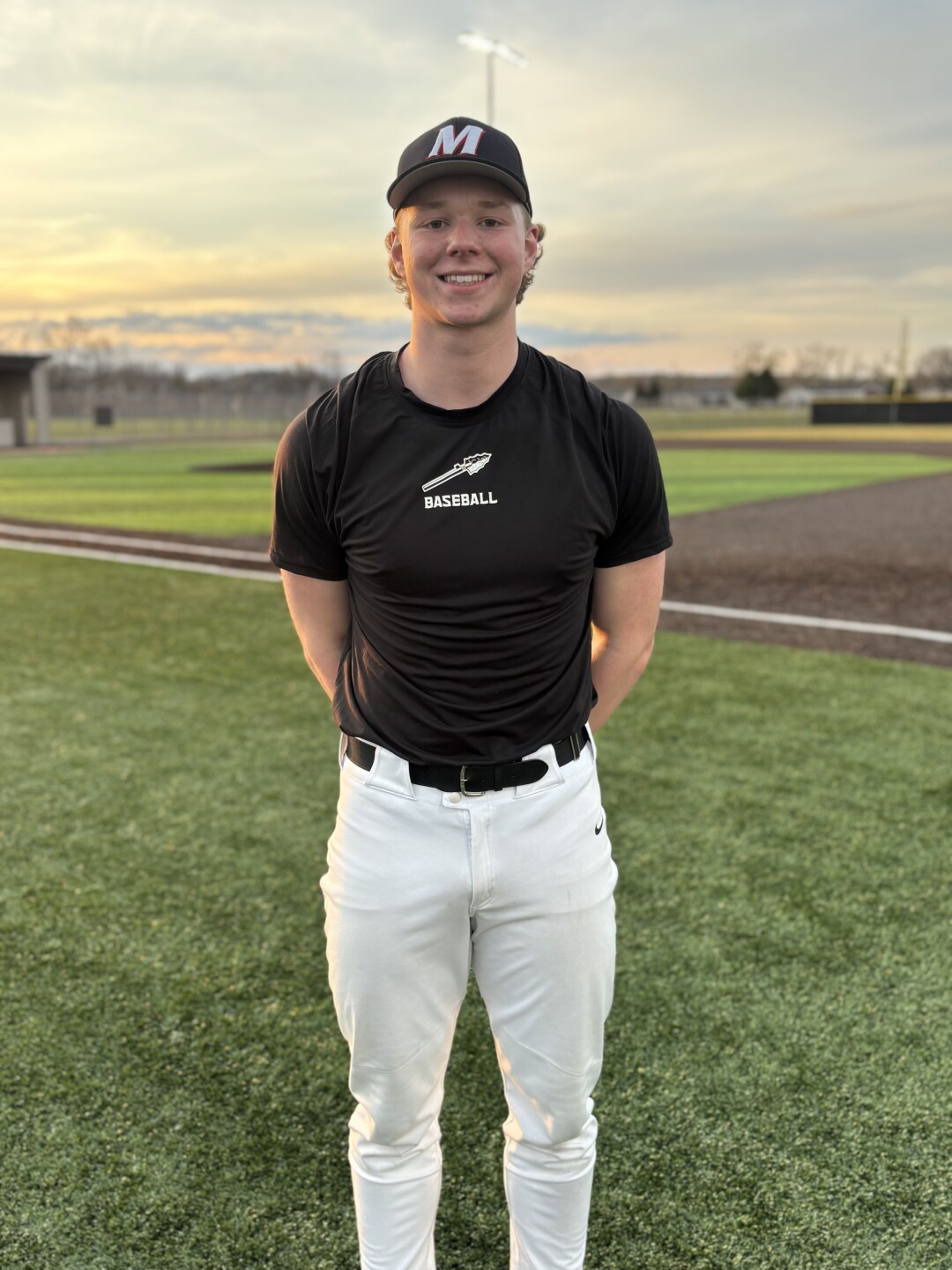 Muskego Warriors senior pitcher Tyson Gurlkowaki
