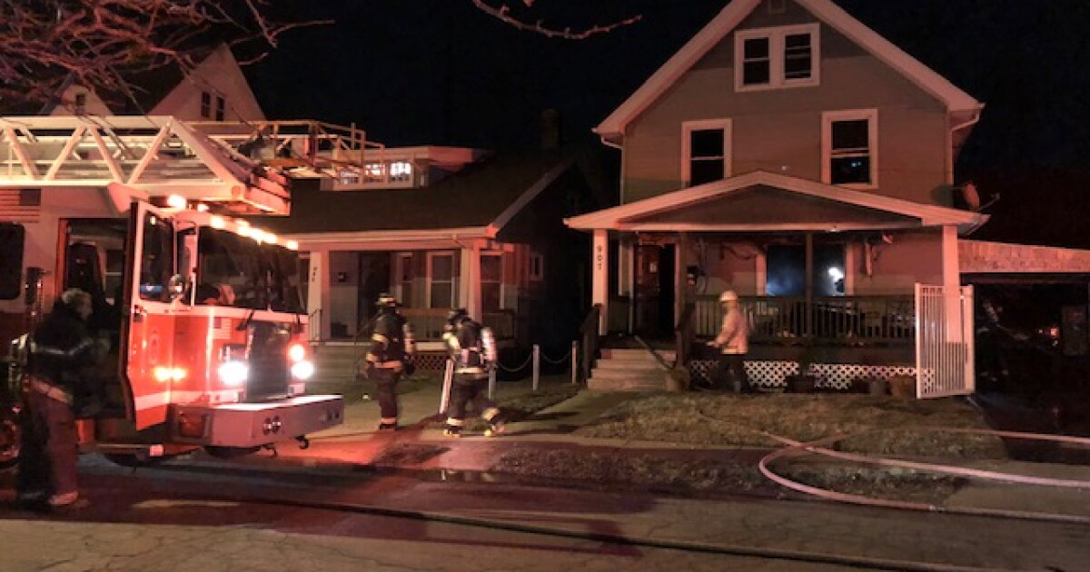 Cleveland home catches fire twice in the same week