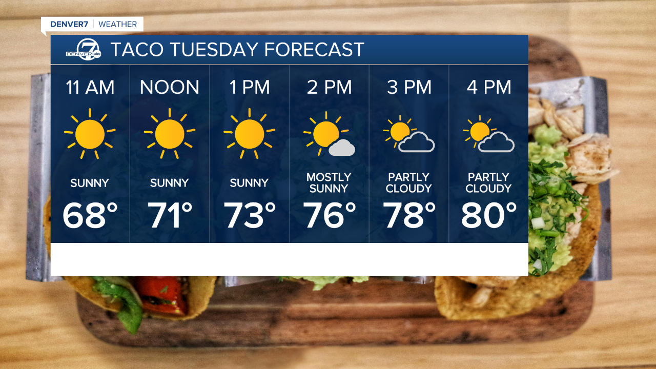Taco Tuesday Forecast
