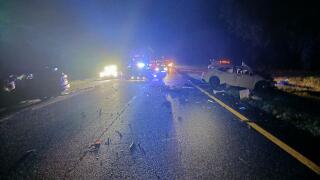 Three critically injured in wrong-way crash in Madison County
