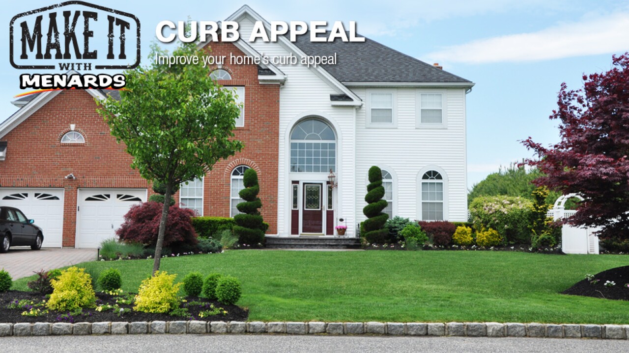 Menards Home Improvement Topics Curb Appeal Pays Off Big Time