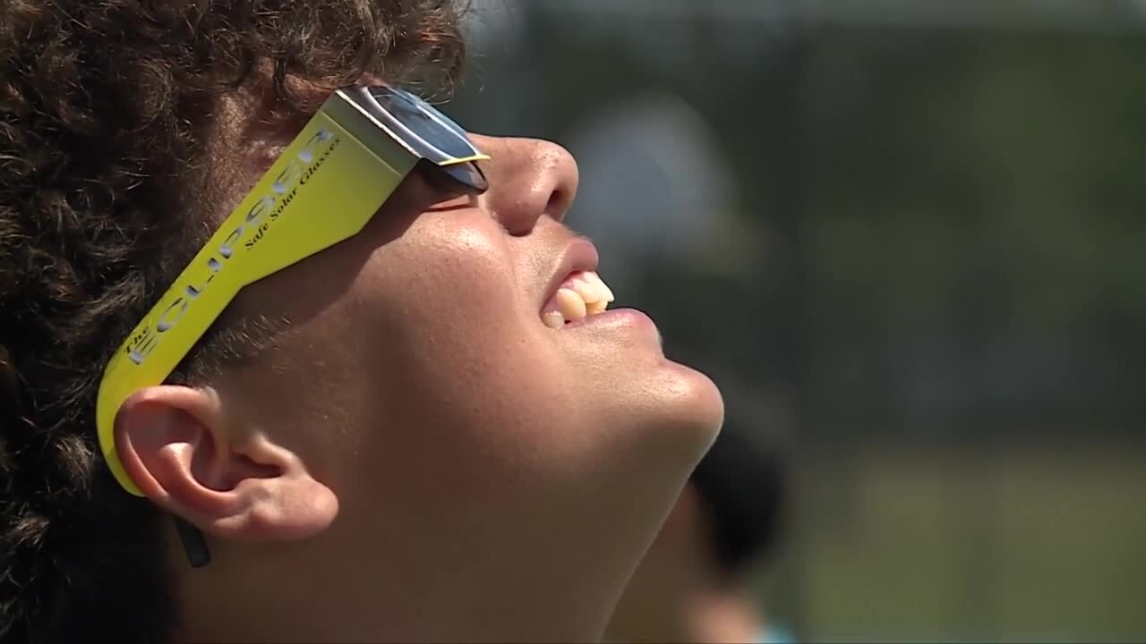 Students at Okeeheelee Middle School in Palm Beach County view the solar eclipse on April 8, 2024 (2).jpg