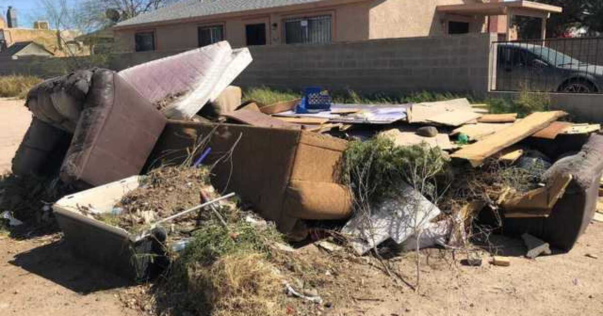 Illegal dumping in Sunnyside neighborhood