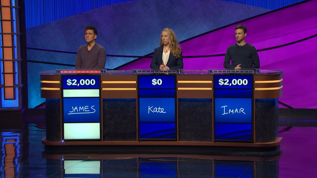 James Holzhauer on Jeopardy