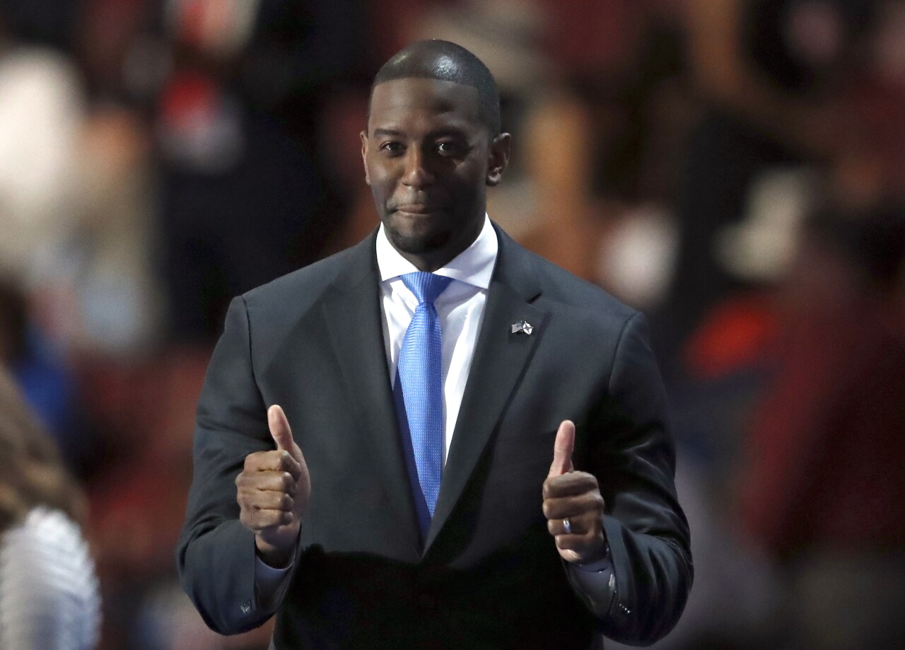 Andrew Gillum at 2016 Democratic National Convention