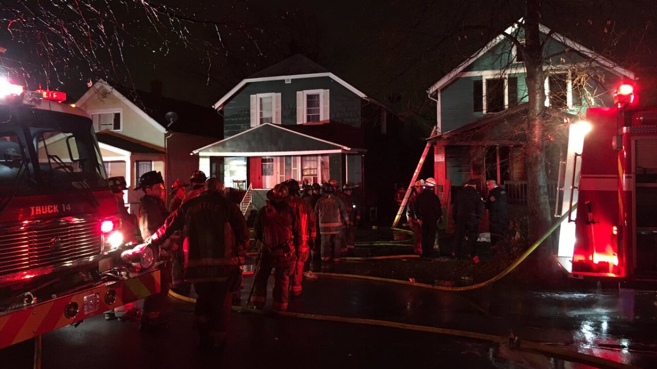 Three dead, including two children, in Buffalo house fire