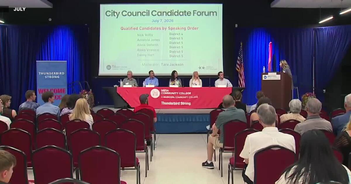 Mesa voters to choose three city council members in July 21 election