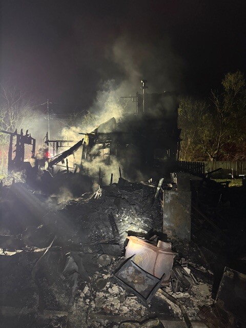 Friday fire in Elm Mott leaves one person dead