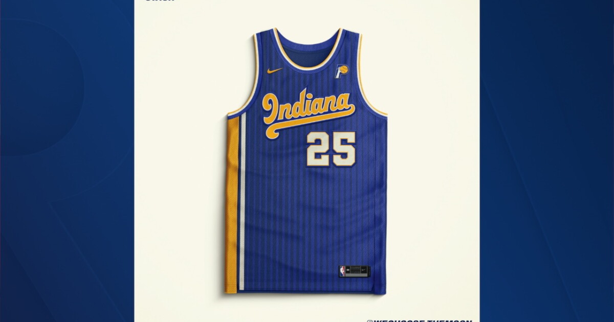 Graphic designer and Pacers fan finds social media fame with jersey concepts - Vimarsana News