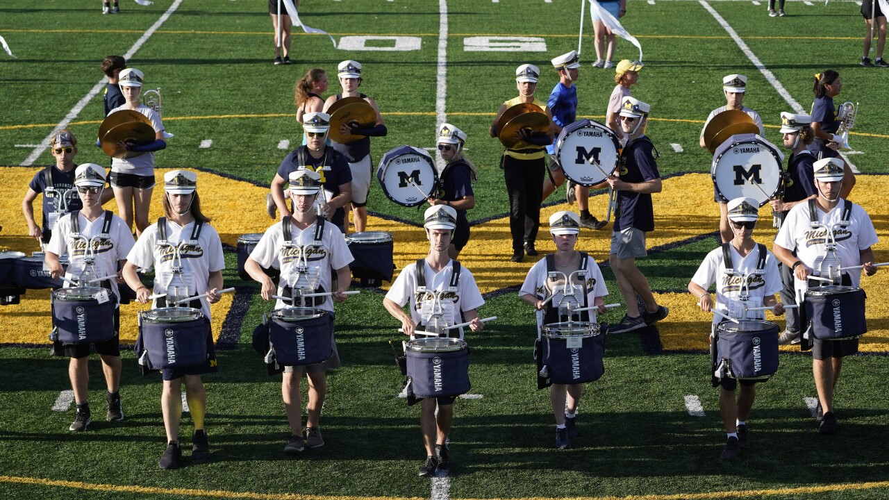 U. of Michigan band plans ‘visually stunning’ Sept. 11 show