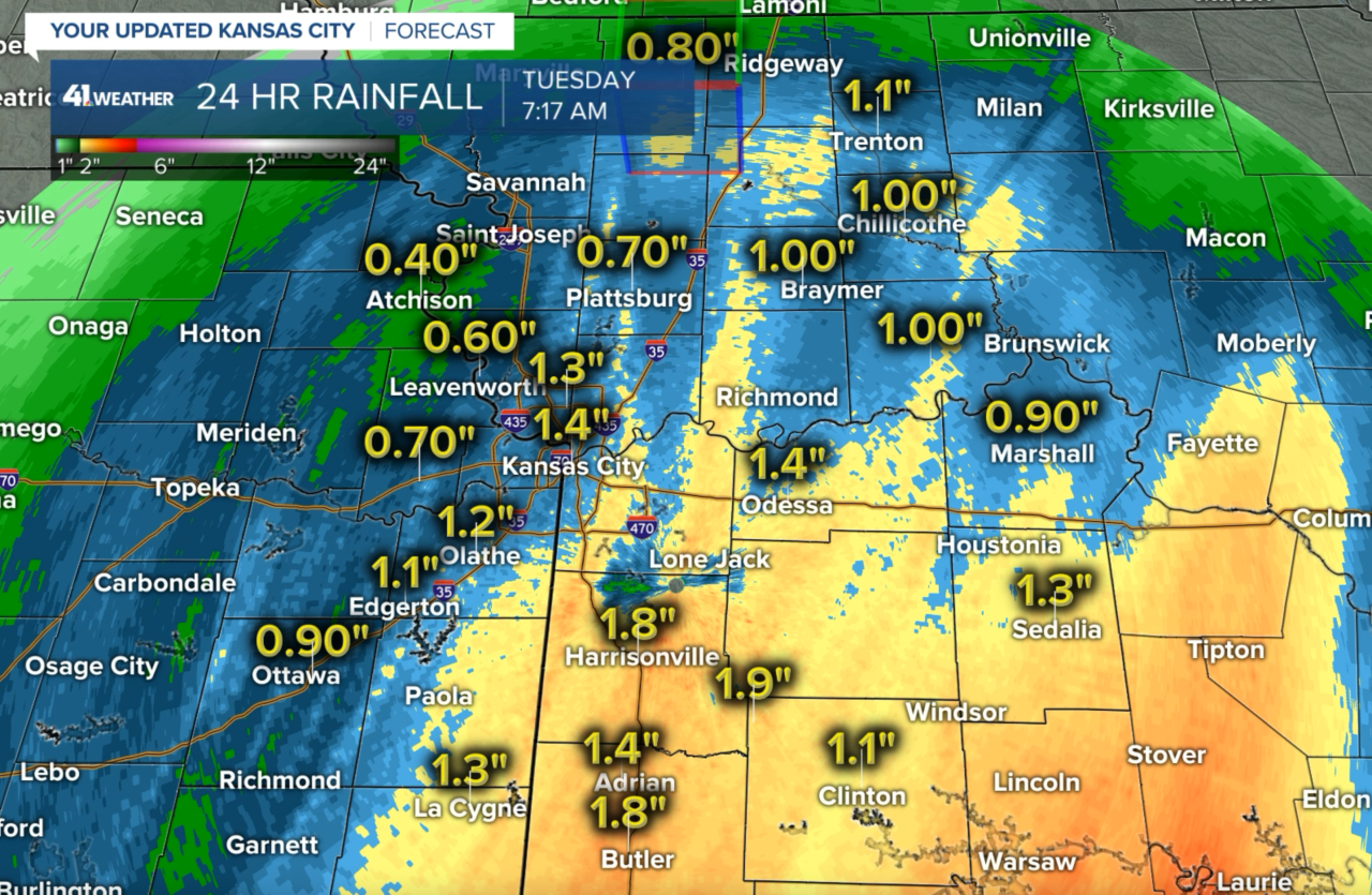 Rainfall Amounts