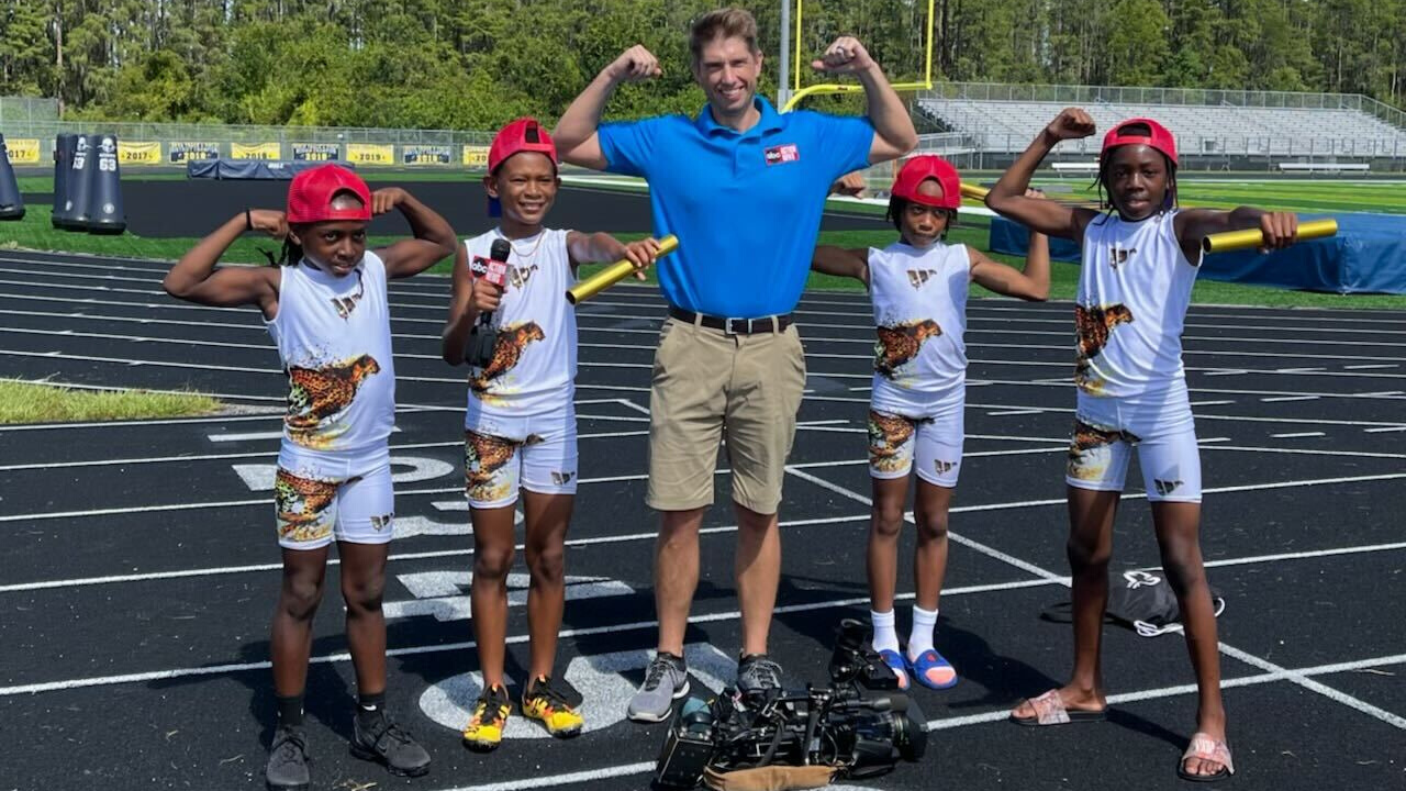 Westchase Cheetahs win gold in AAU Junior Olympics WFTS KYLE 2.png